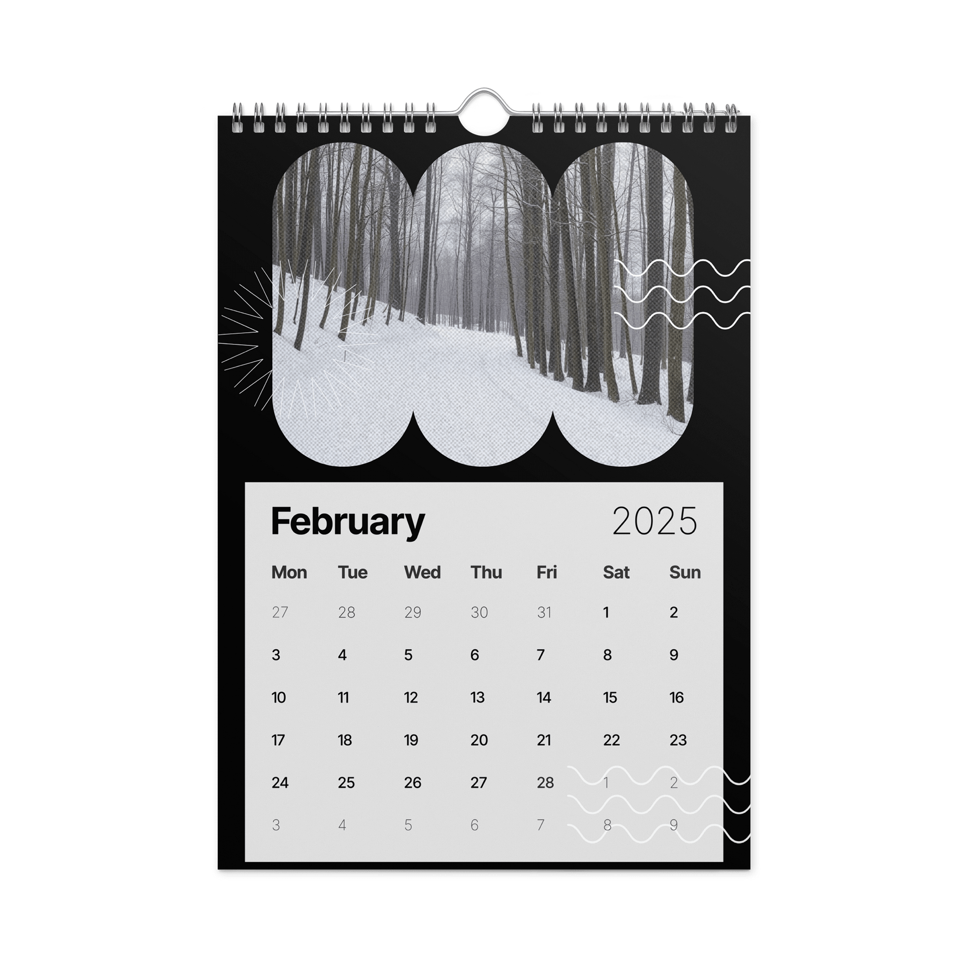 SEASONAL NATURE WALL CALENDAR 2026 product image (5)
