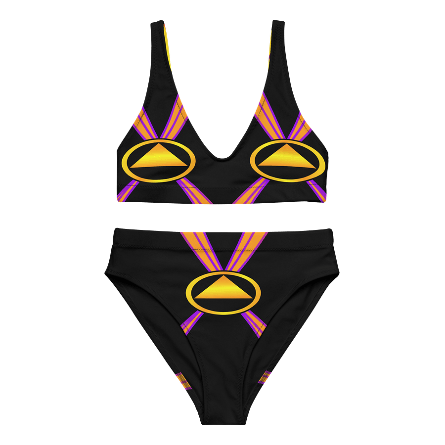 Cosmic Fusion High Waist Queen Design Bikini Set product image (5)