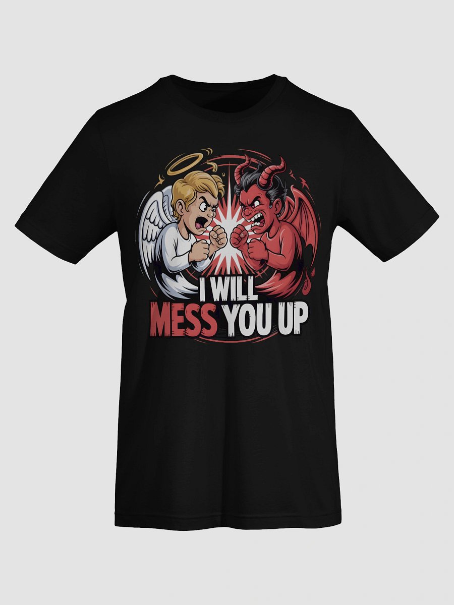 Angel vs. Devil Clenched Fist T-Shirt product image (7)