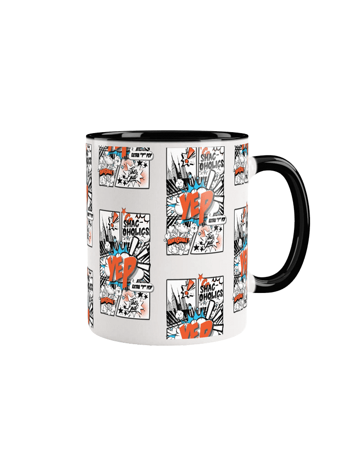 Shac-oholics Comic Blast Mug - Orange 