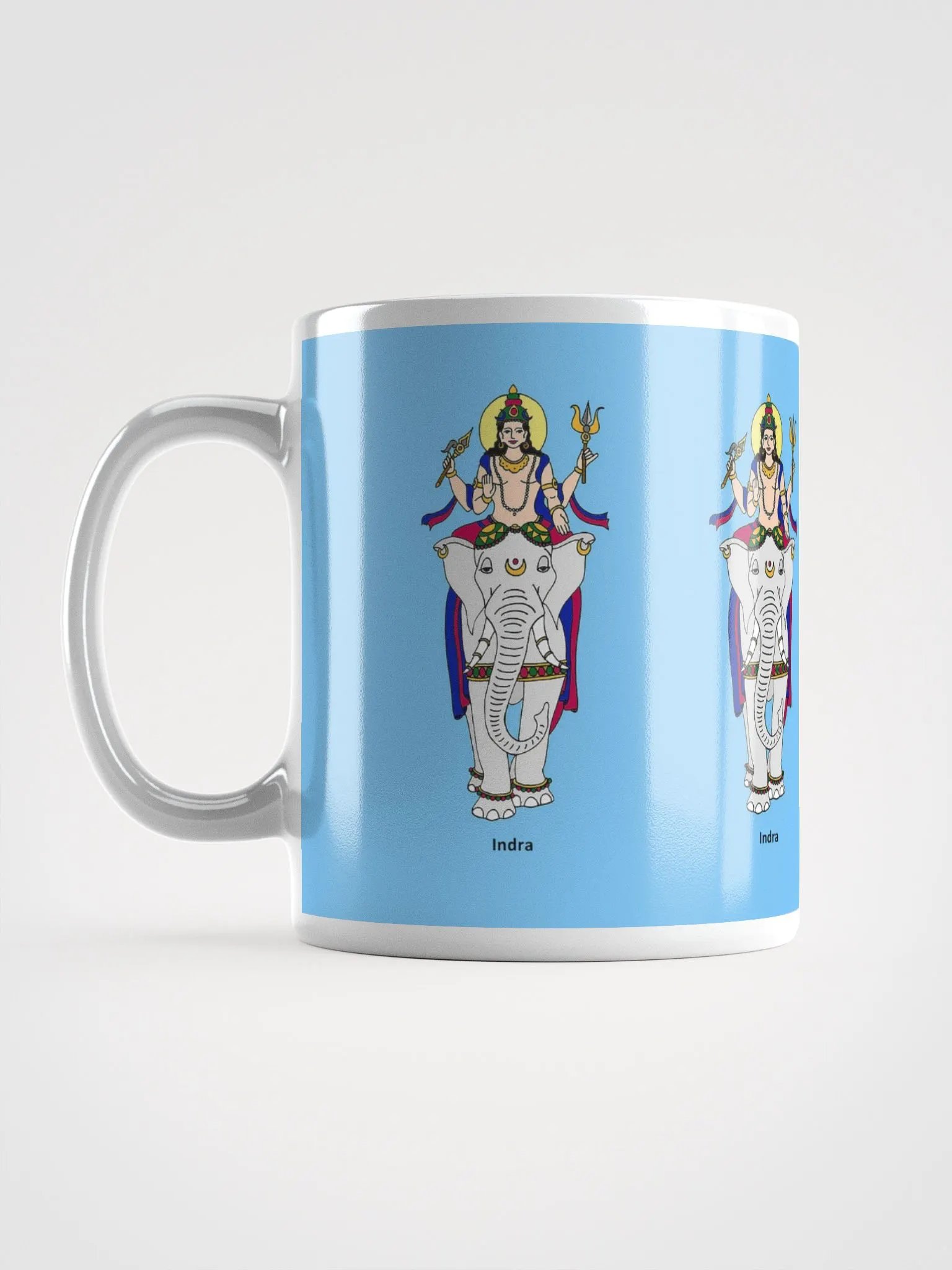 Indra, King of Heaven Mug (Blue) product image (6)