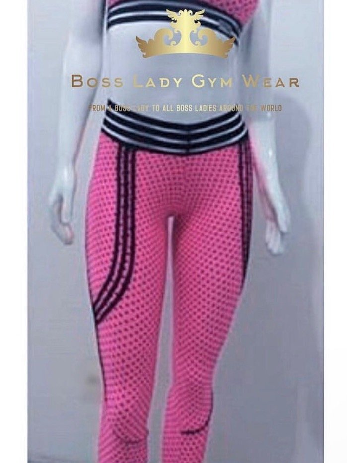 Polka Dot Boss Babe - Leggings product image (2)