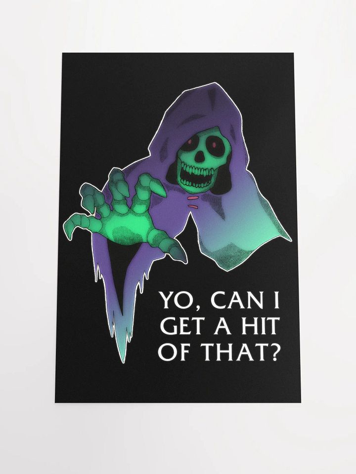 HOODED FIGURE POSTER product image (1)