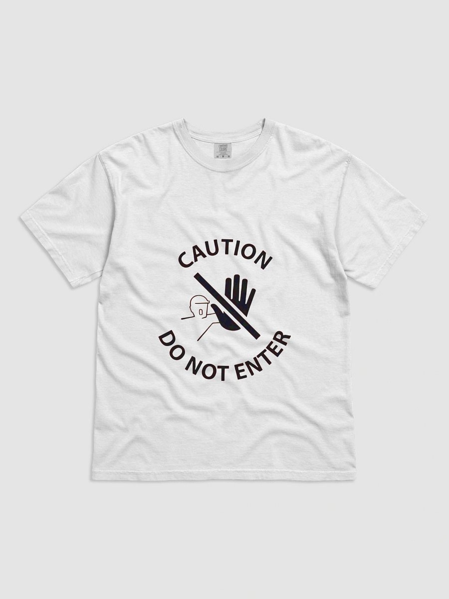 Caution Machinery Comfort T-shirt product image (1)