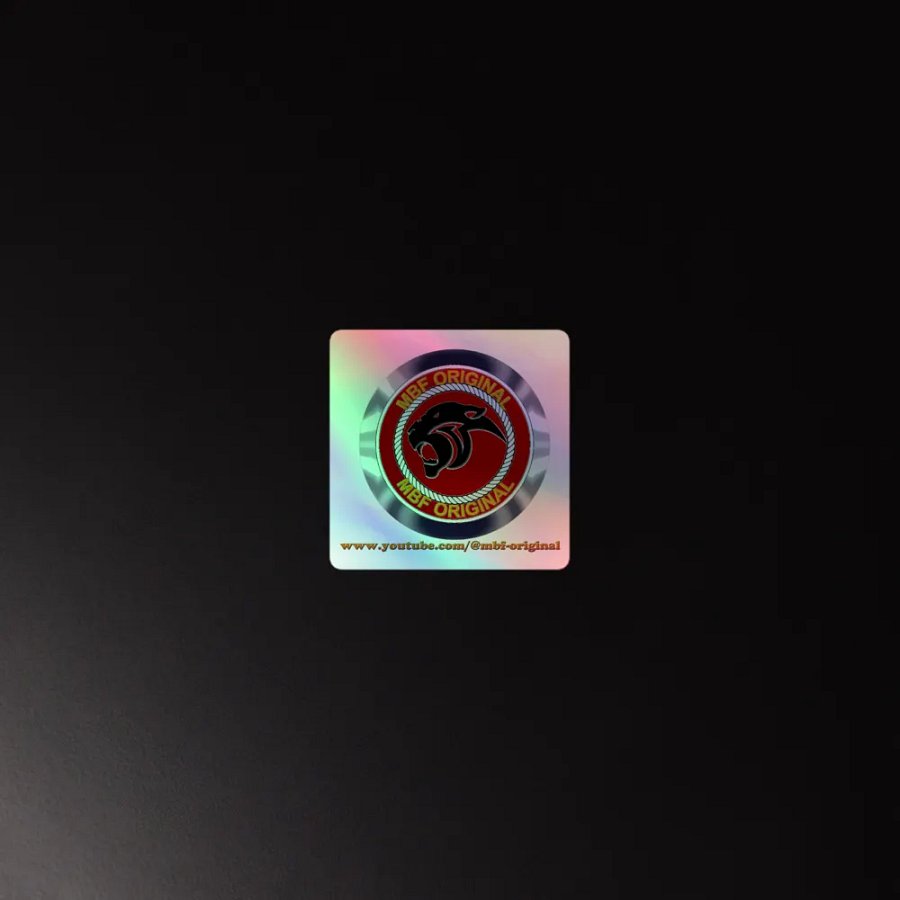 MBF Original Holographic Sticker Set product image (4)