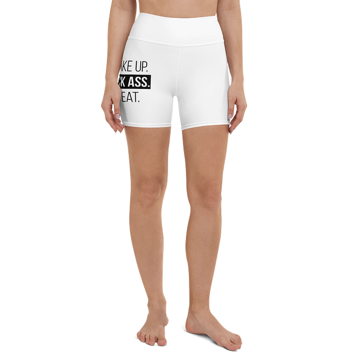 Motivational Yoga Shorts product image (1)