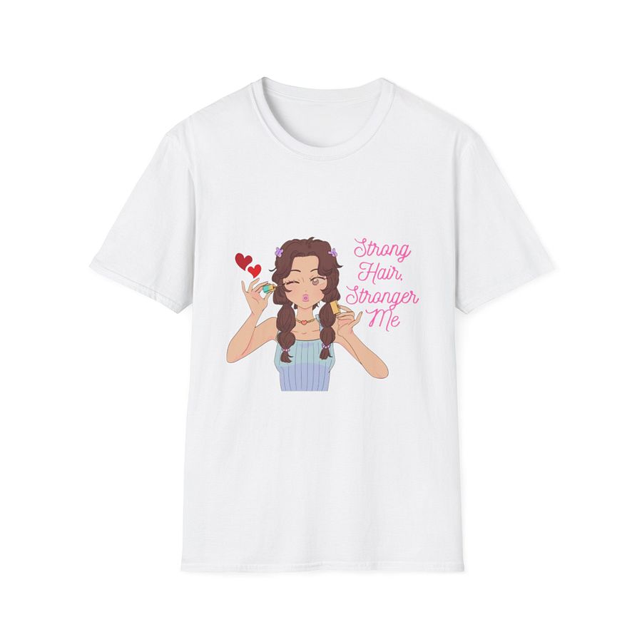 Strong Hair Strong Me, Unisex T- shirt, everyday Inspiration. product image (5)