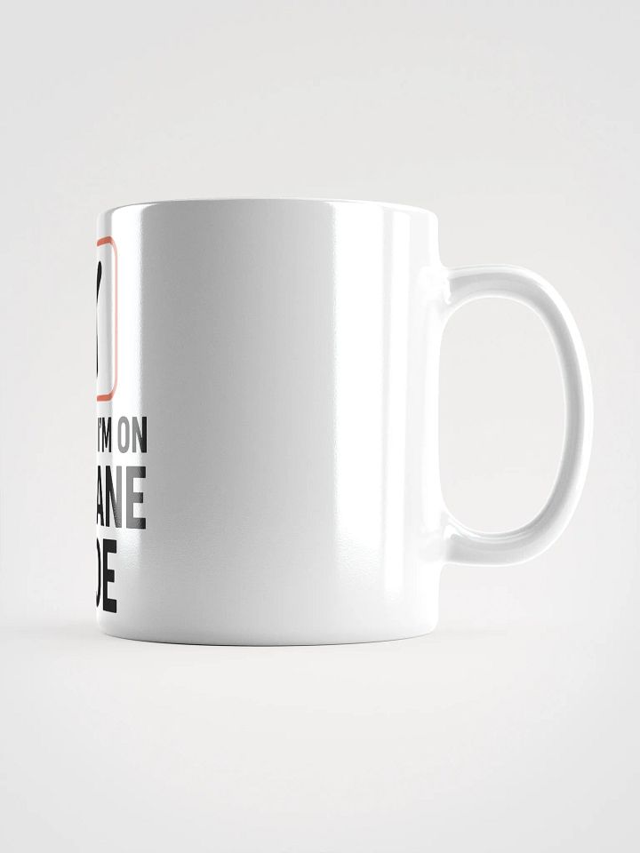 Mentally I’m on Airplane Mode Mug – Funny Coffee Cup for Work, Travel Lovers & Introverts product image (2)