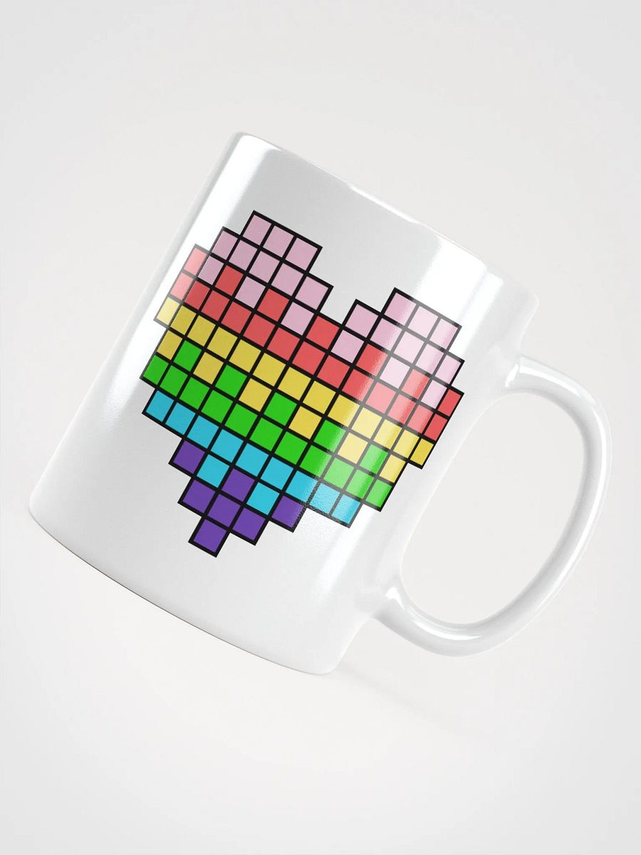 Easter Heart White Glossy Mug product image (5)