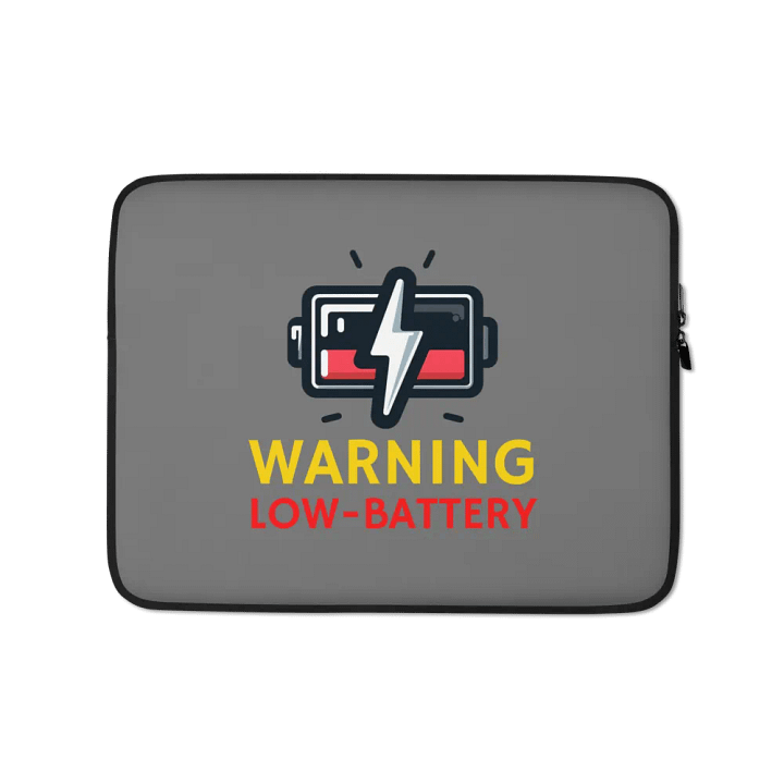 Low Battery Laptop Sleeve product image (1)