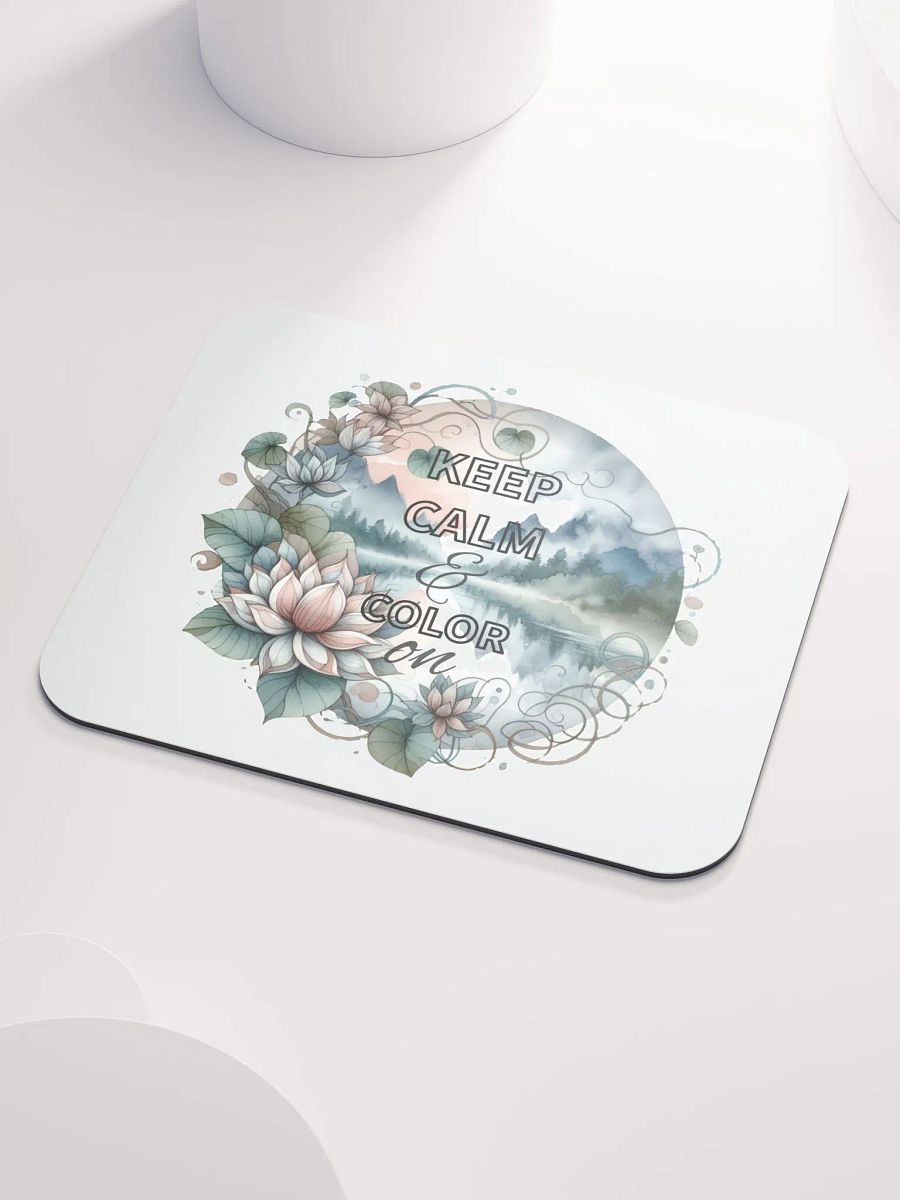 'KEEP CALM & COLOR ON' Mouse Pad product image (3)