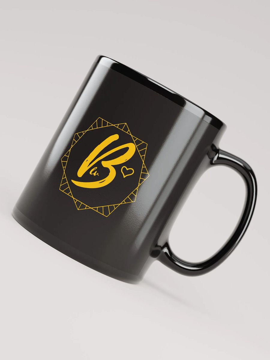 Bex Black Glossy Mug product image (2)