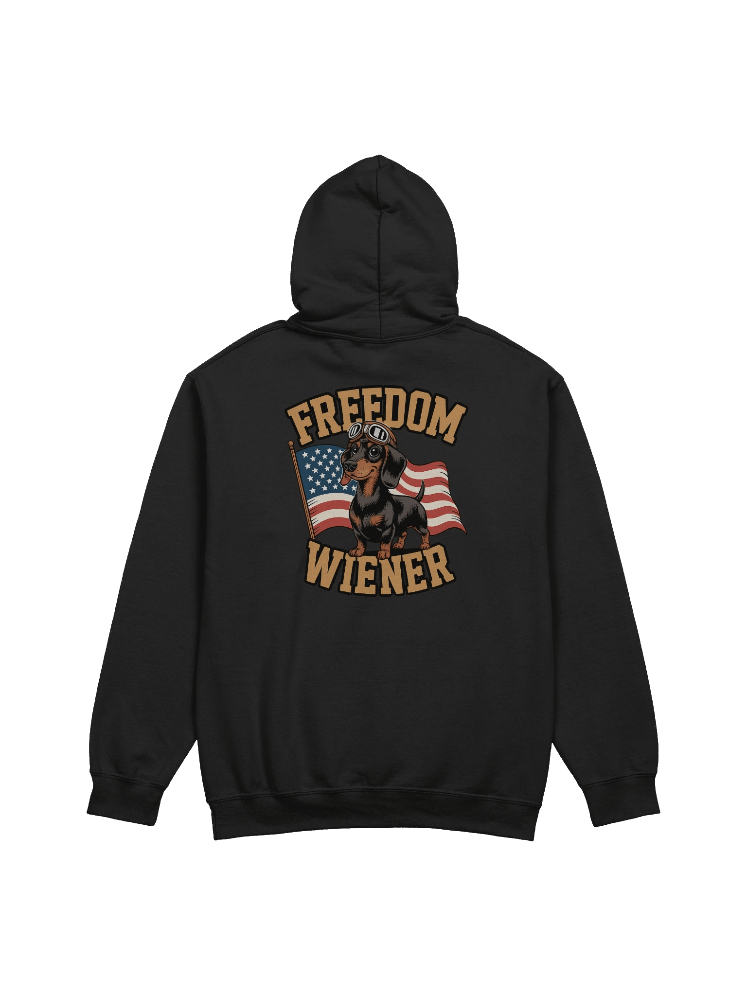 Freedom Wiener Patriotic Dachshund Hoodie product image (4)
