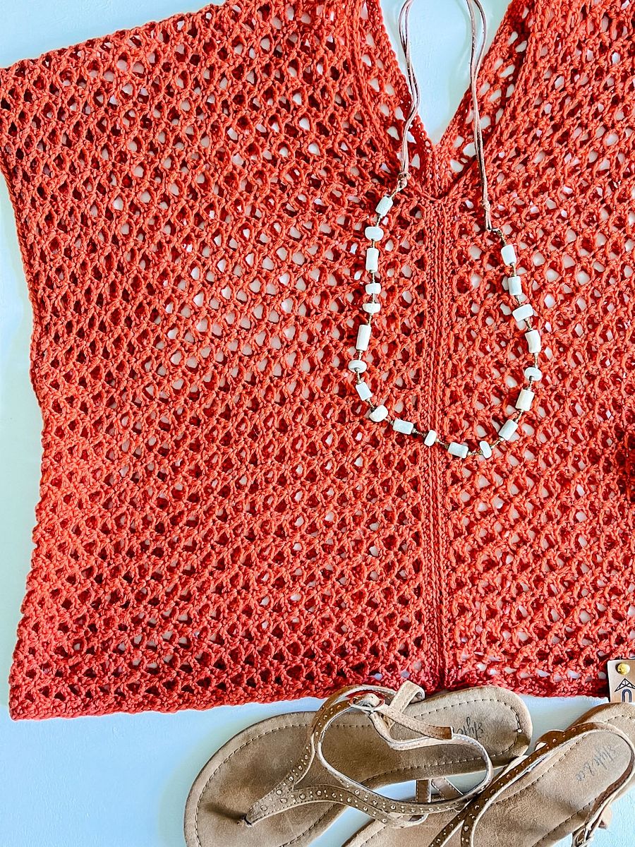 Rusty Road Crop Top Crochet Pattern product image (4)