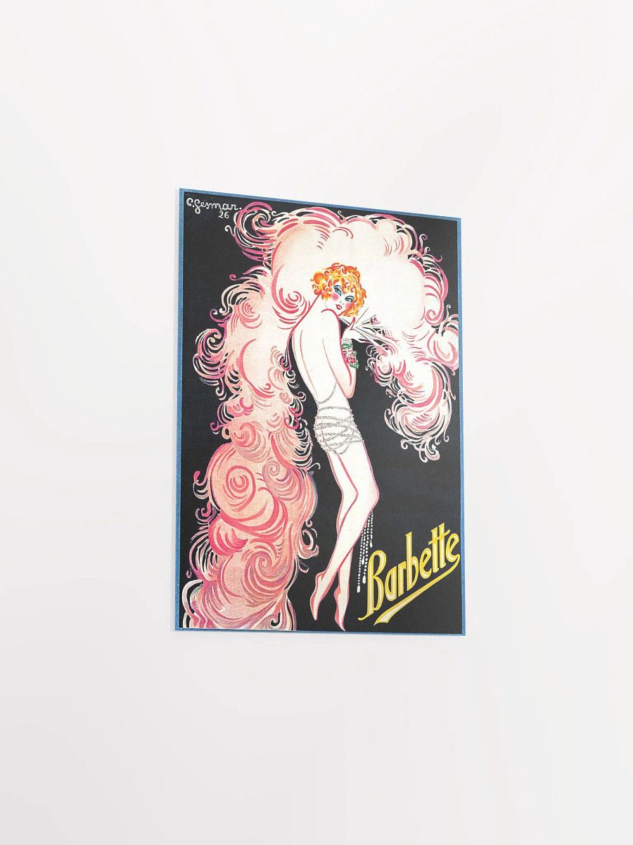 Vintage 1926 Barbette Theatre Poster Unframed product image (7)