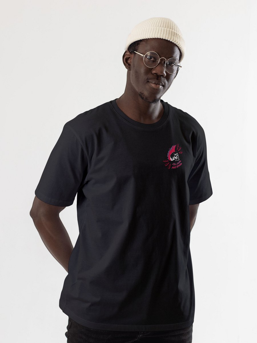 FULL SEND - NO END Black Tee product image (9)