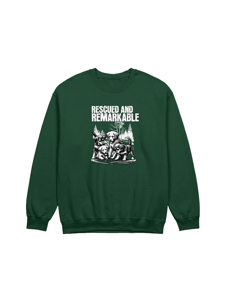 Rescued and Remarkable Pups Crewneck Sweatshirt product image (5)