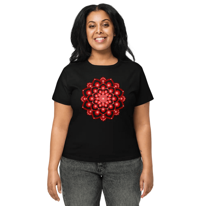 Red Dot Mandala Women's T-Shirt product image (1)