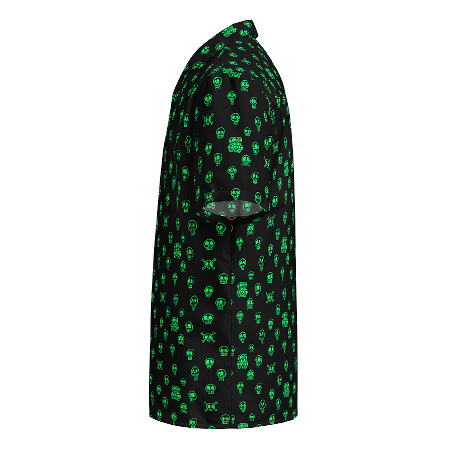Neon Skulls Hawaiian Shirt product image (3)