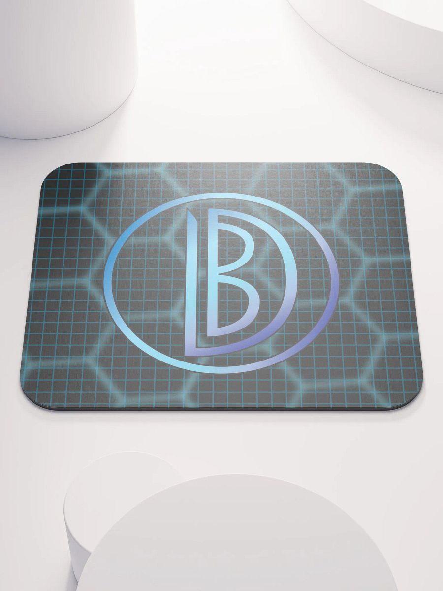 Interwoven Logo Blue Mouse Pad product image (1)