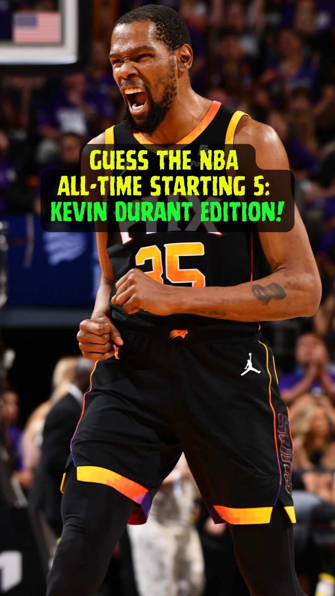 Can you guess Kevin Durant’s all-time starting 5? 👀🏀

DL/SUBSCRIBE👇
🍎 apple.co/2iIw0IJ
✳️ spoti.fi/2CYqewS
📺 bit.ly/hdkxyoutu...