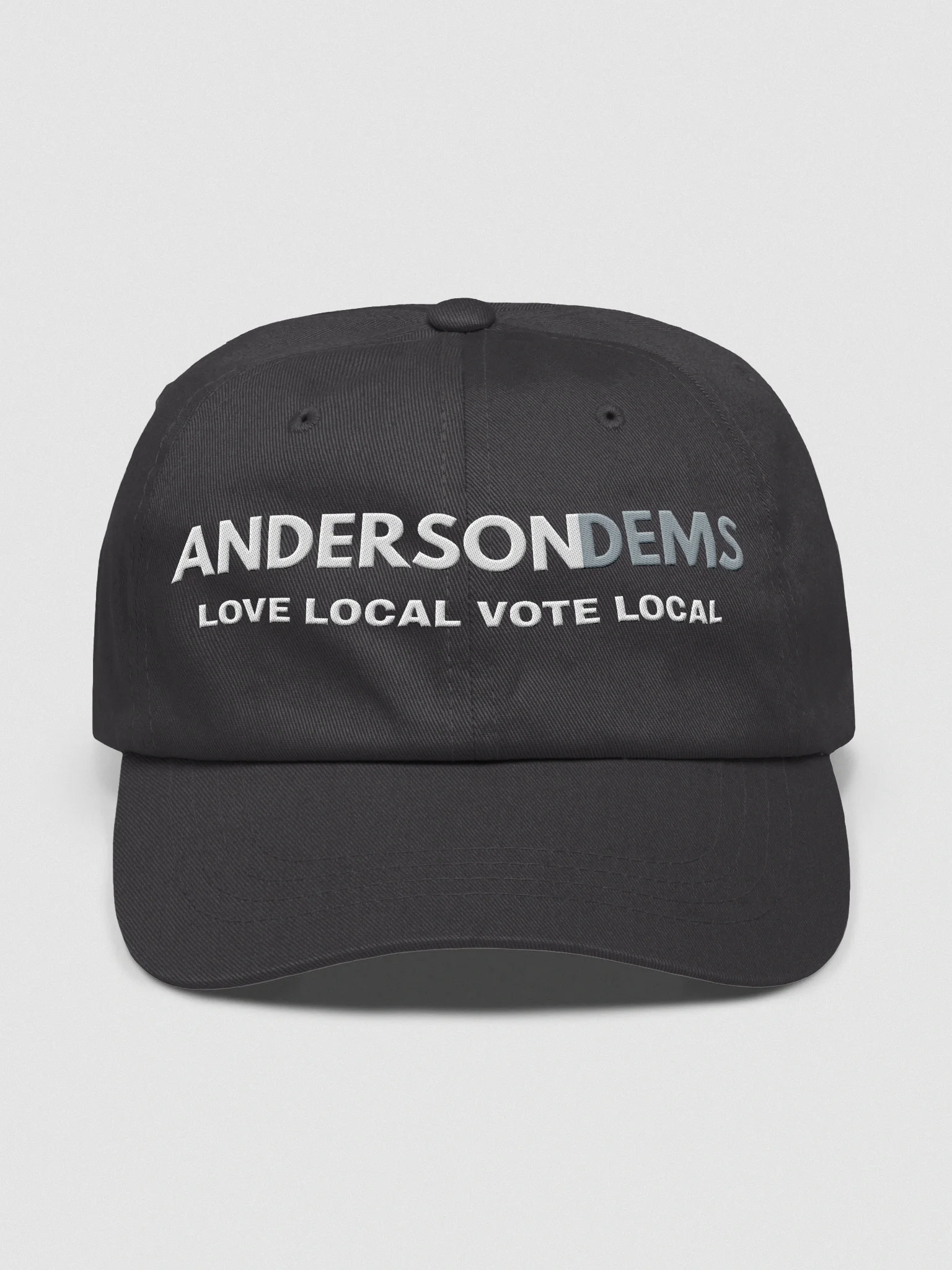 Anderson County Democrats Logo Dad Cap – Dark product image (1)