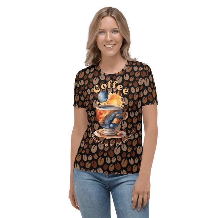 Coffee the Rocket Fuel of the Universe T-shirt product image (2)