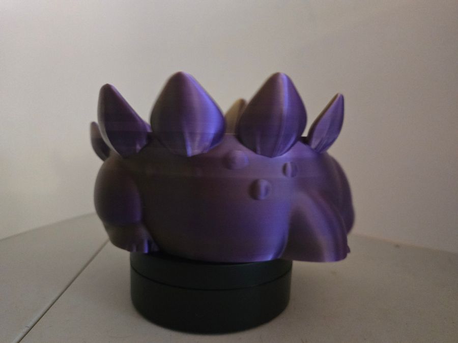 Purple to Gold Stego Yarn Bowl 3D printed 🐑 product image (1)