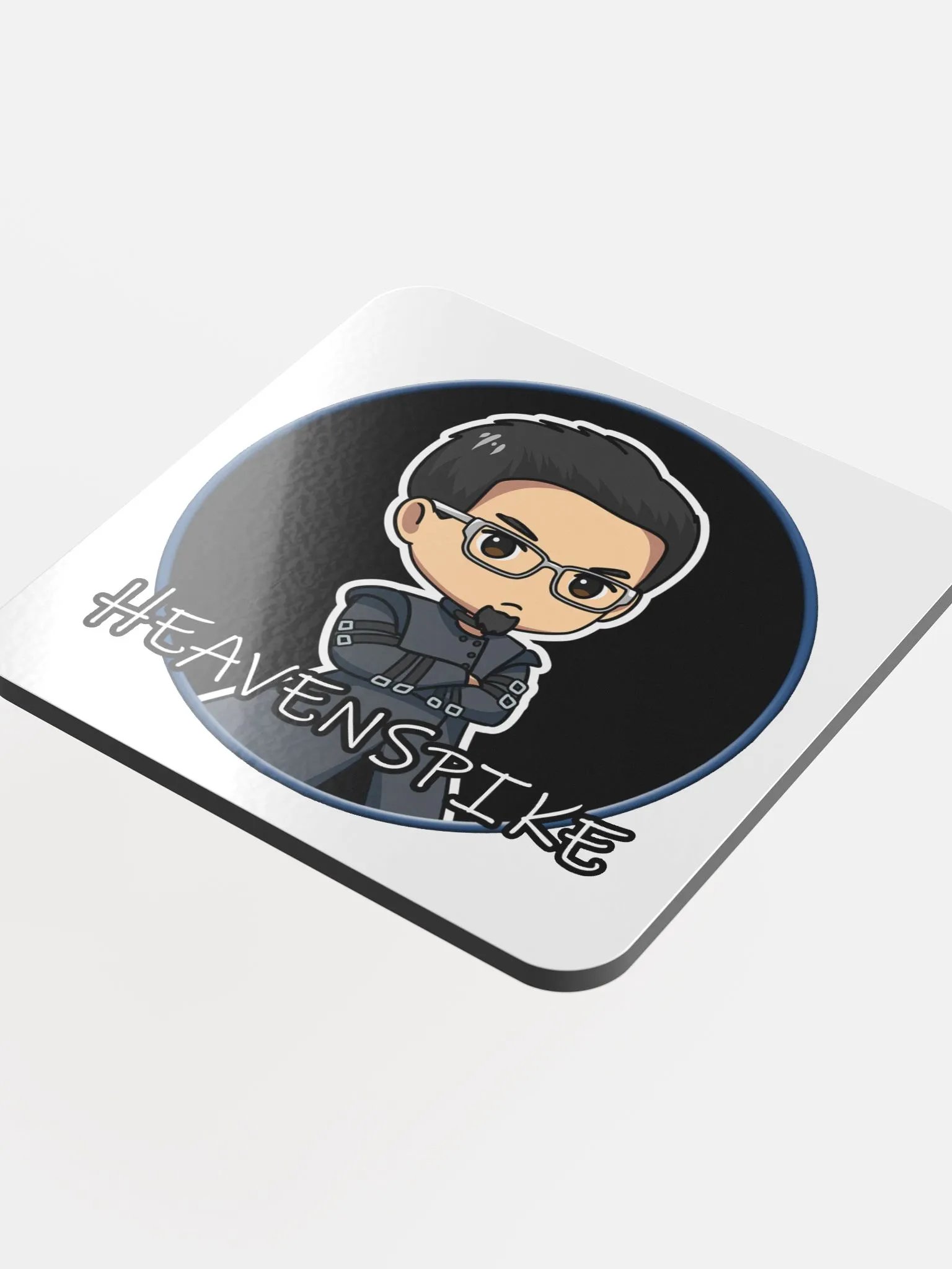 Heavenspike's Chibi Logo Cork Coaster product image (4)