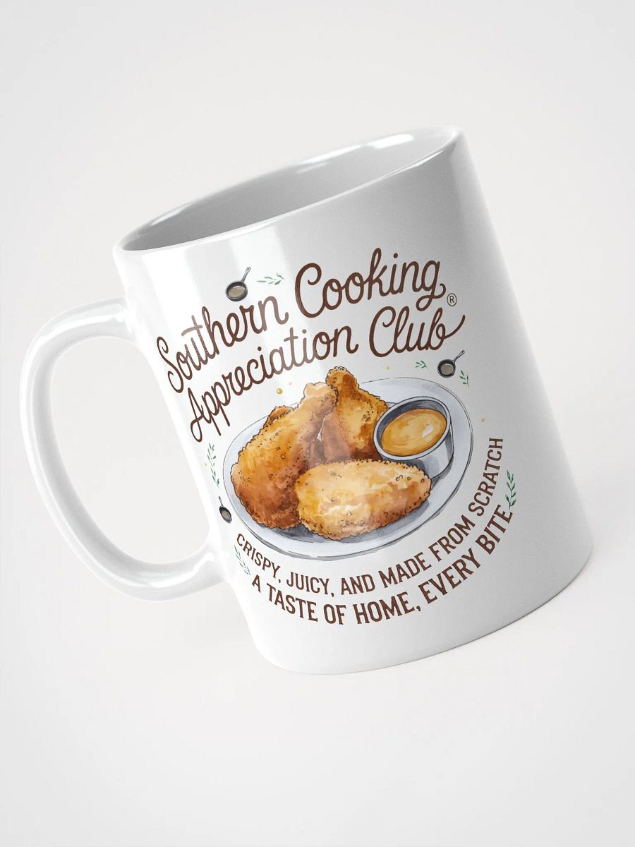 Southern Cooking Appreciation Club White Glossy Mug product image (9)