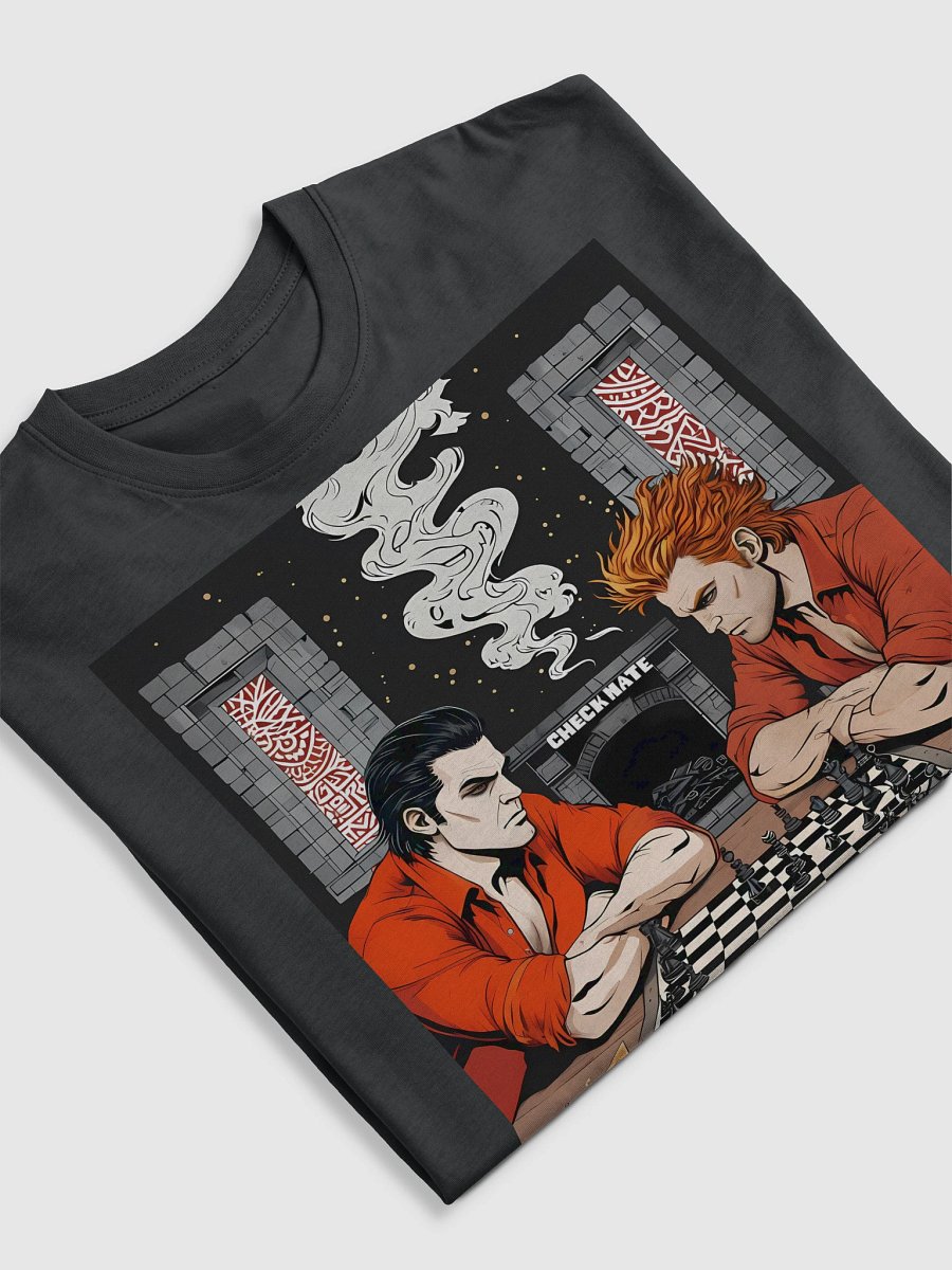 Fierce Chess Duel Desing | Checkmate Premium Heavyweight Tee product image (20)