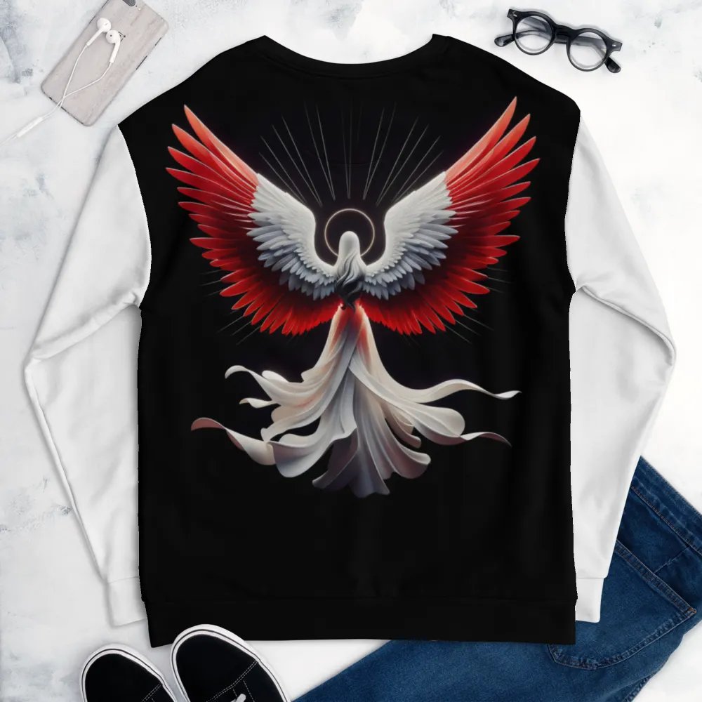 Angel and Cross - All-Over Unisex Sweatshirt #1 product image (6)