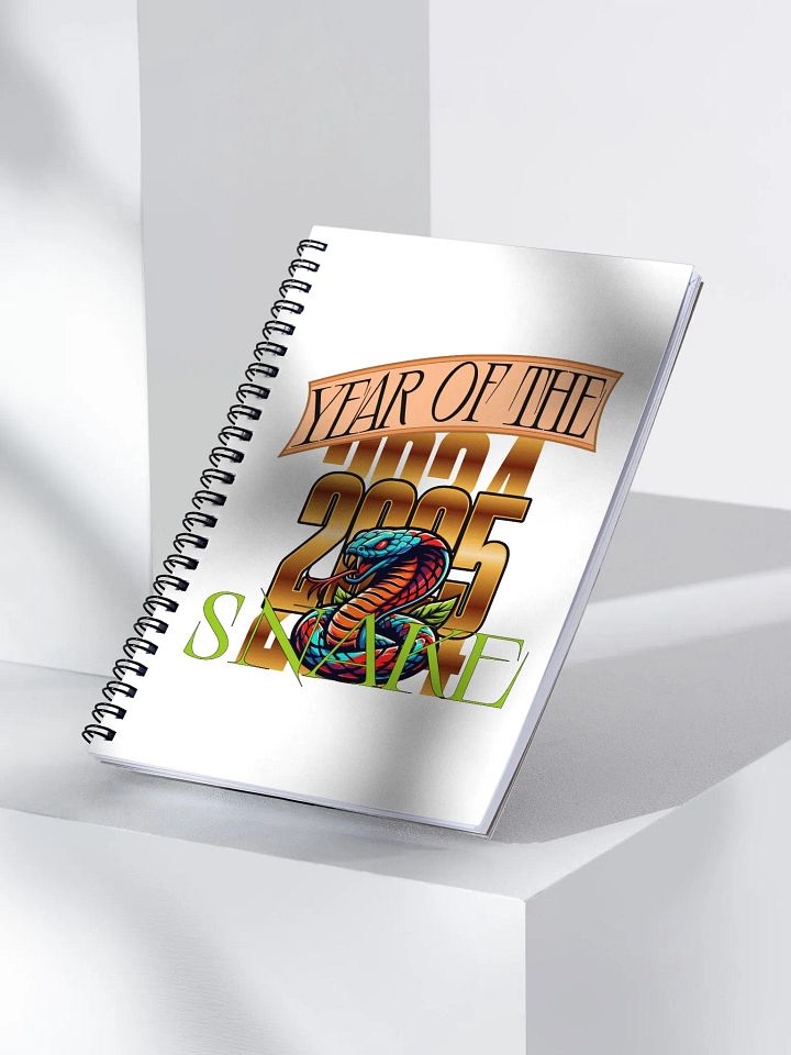 Year of the 2005 Snake Spiral Notebook product image (2)