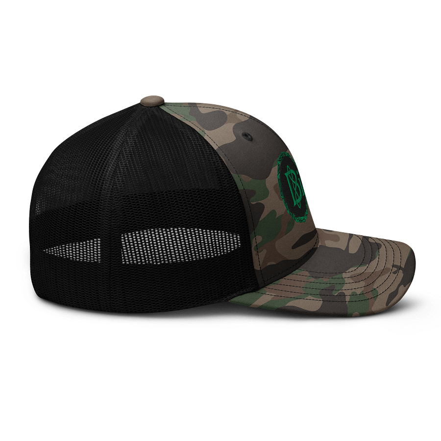 Bitcoin Knots Camo Hat product image (6)
