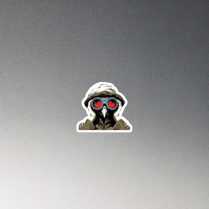 Premium Vinyl Magnet 🔴 Crow Man's Search product image (2)