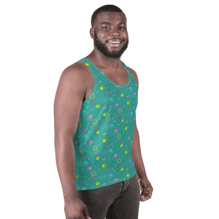 Shifty Seas pattern tank top product image (4)