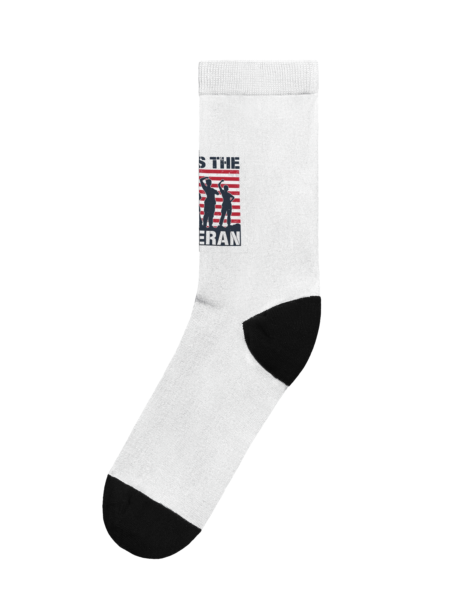 She’s The Veteran Premium Sustainable Crew Socks product image (1)