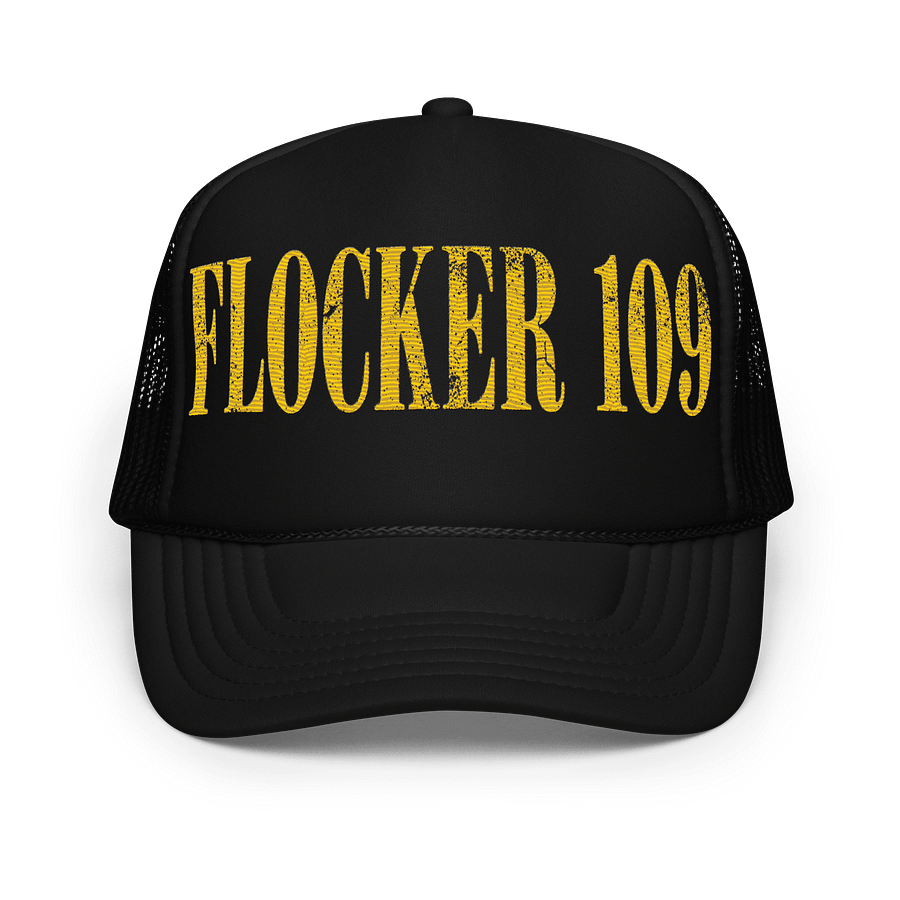 Flocker 109 "Cracked" Trucker Hat product image (1)