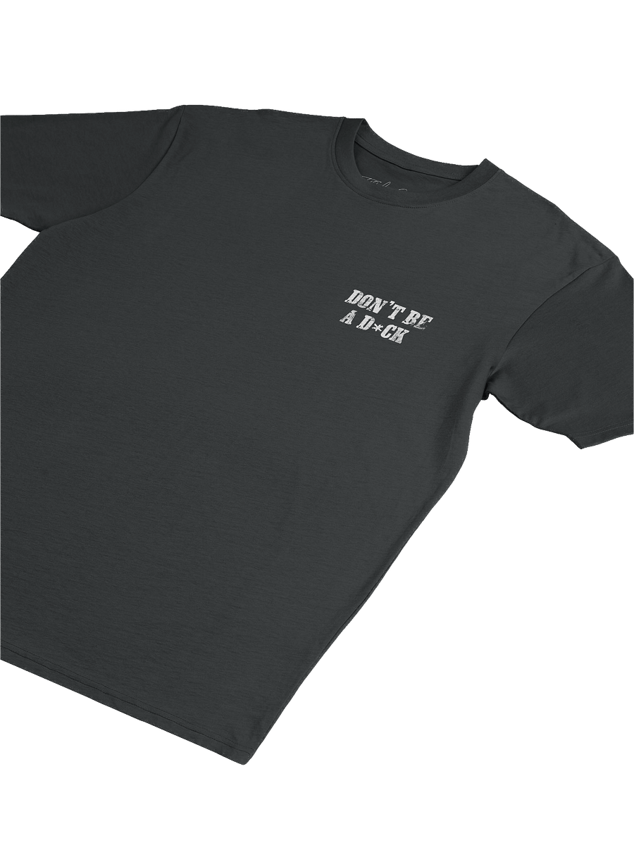 Don't Be A D*ck Black Tee product image (8)