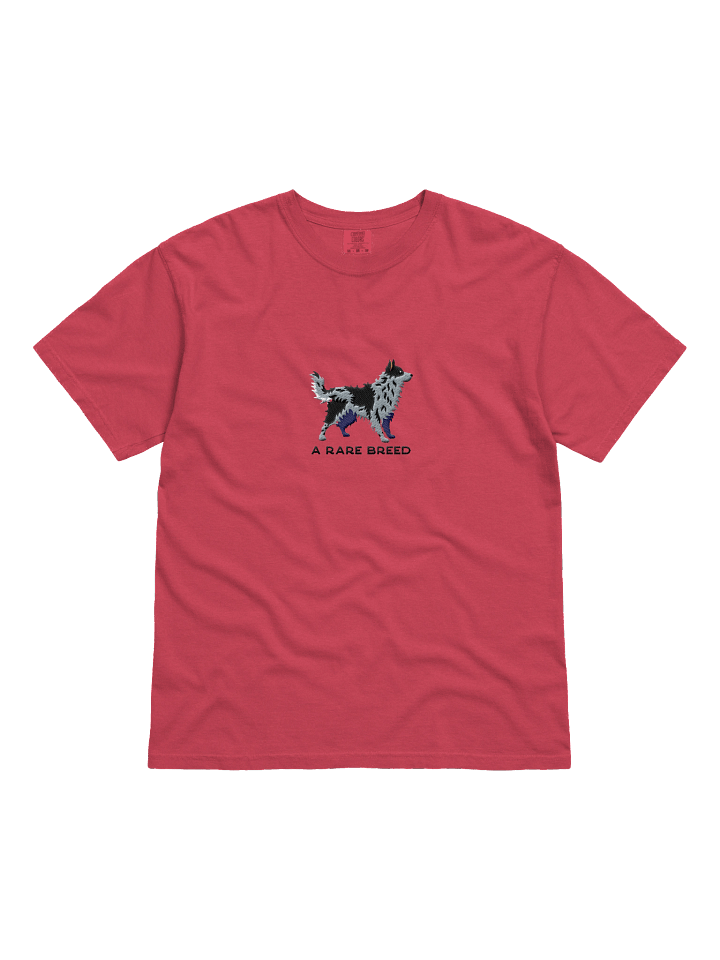 A Rare Breed T-Shirt(Embroidered) of a Hungarian Mudi(Blue Merle) product image (2)