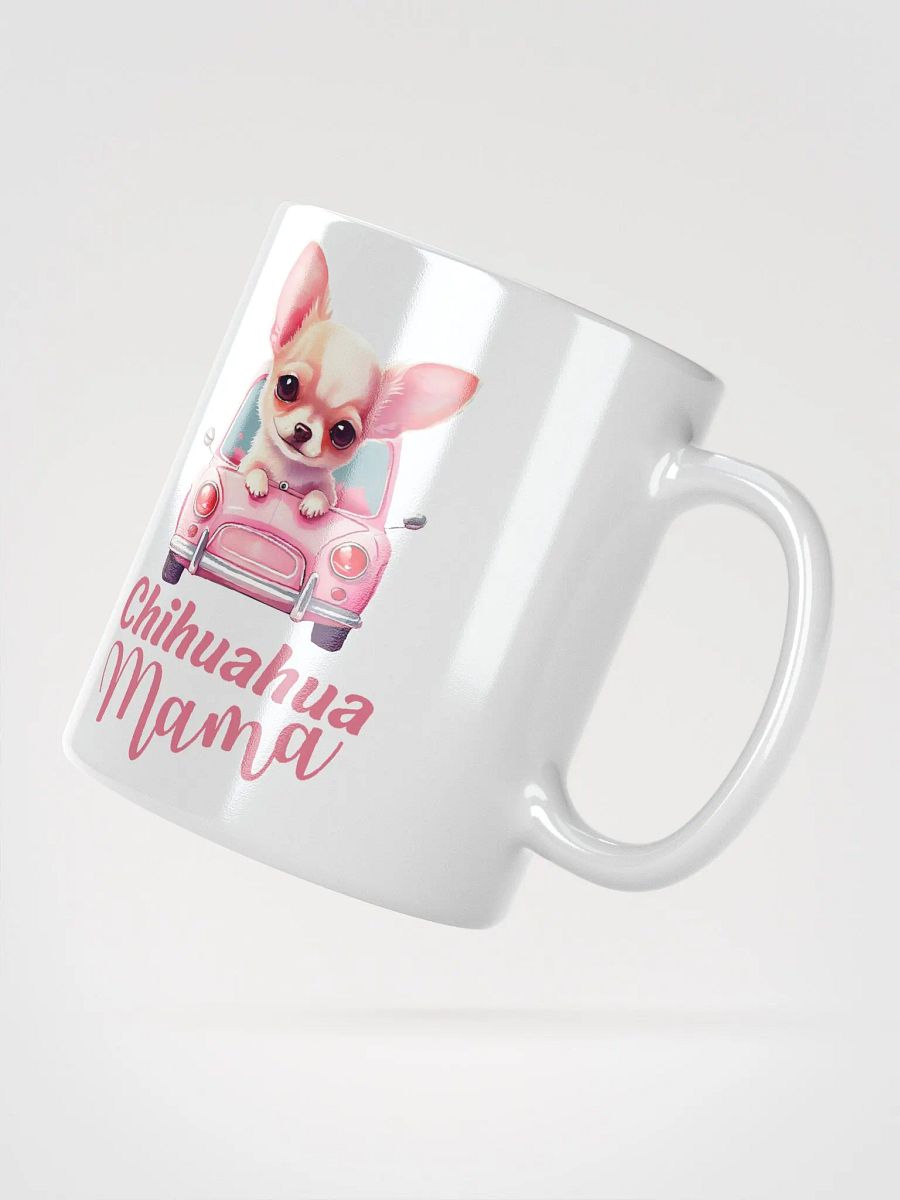 Chihuahua Mama White Glossy Mug product image (3)