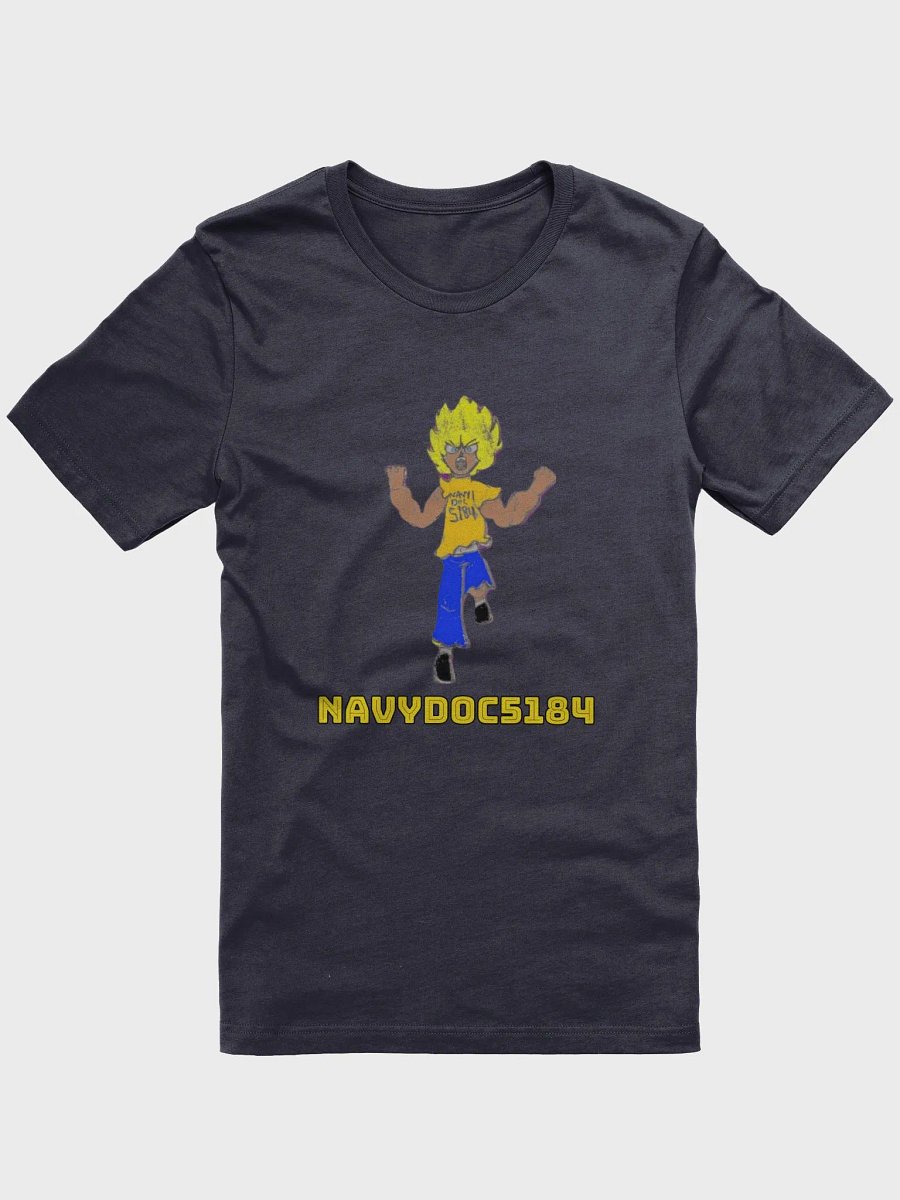 NavyDoc5184 Super Saiyan Supersoft Tee product image (4)