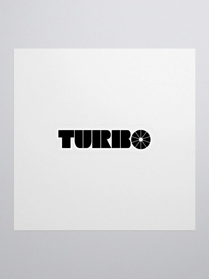 TURBO Wheel Kiss Cut Stickers product image (1)