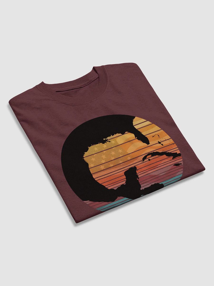 Gulf of America Vintage Sunset T-Shirt product image (2)
