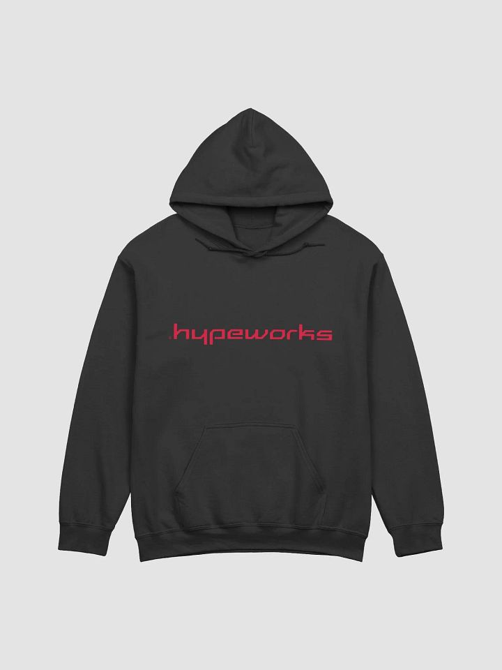 Black Red Logo Hoodie product image (1)