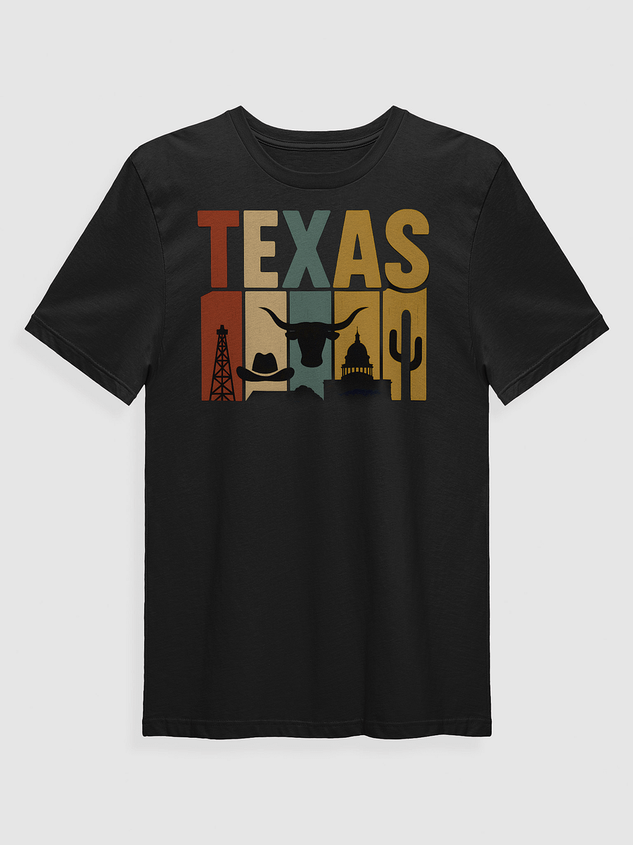 Texas-themed Rustic T-Shirt product image (3)