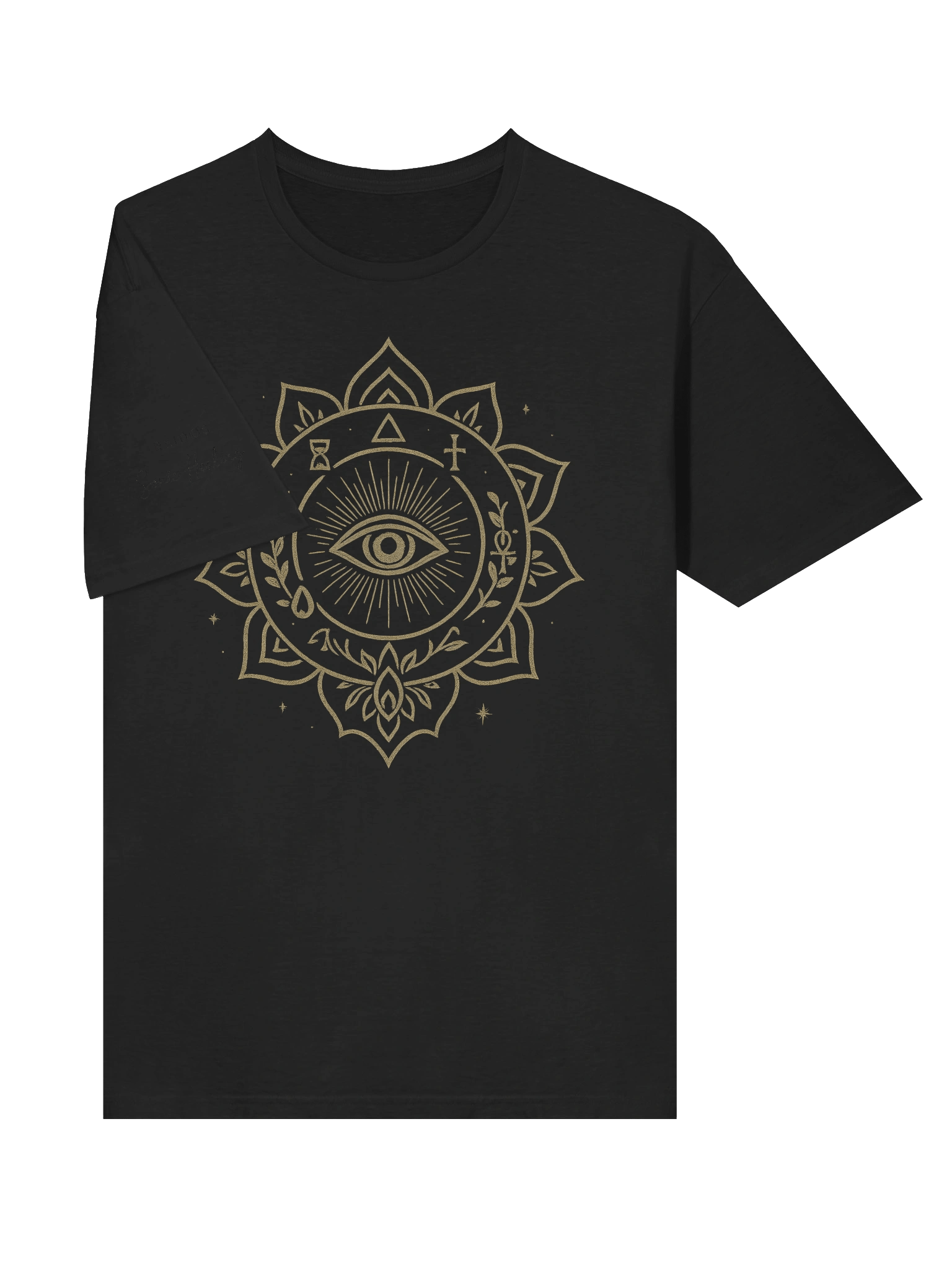REIDOS All-Seeing Frequency Tee | Gold Geometry Edition product image (29)