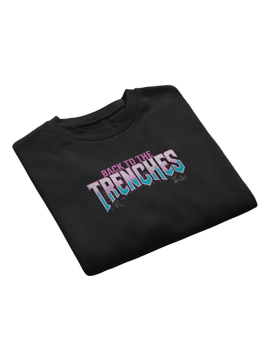 BACK TO THE TRENCHES CROP SWEATSHIRT product image (7)