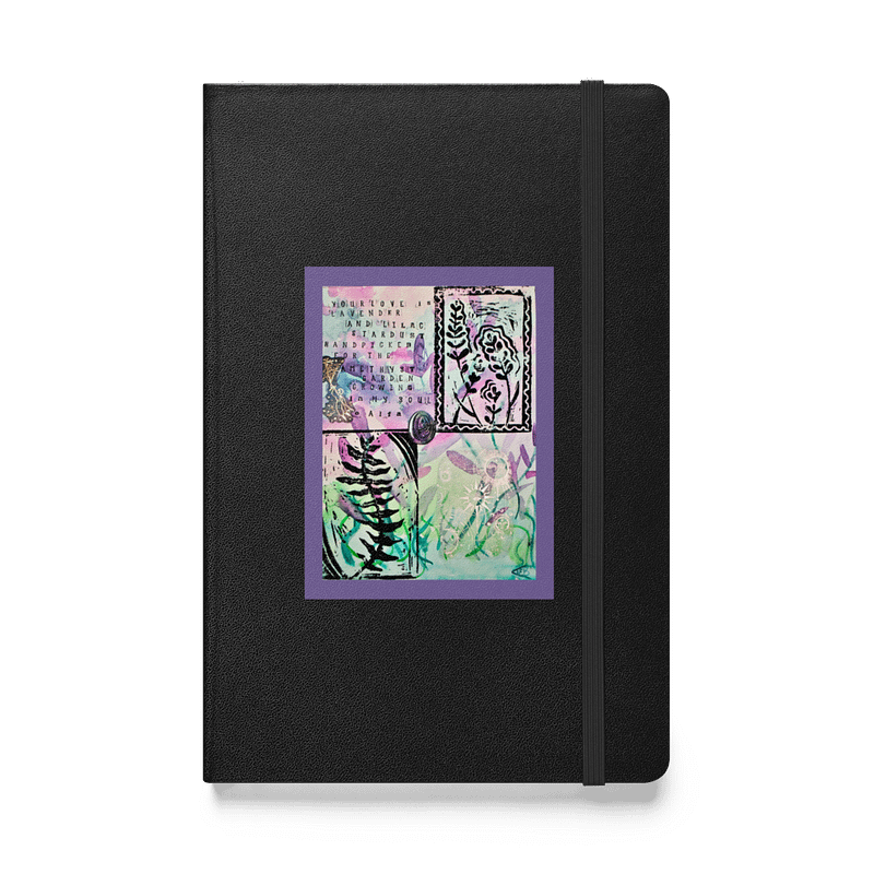 Lavender Love Hardcover Notebook