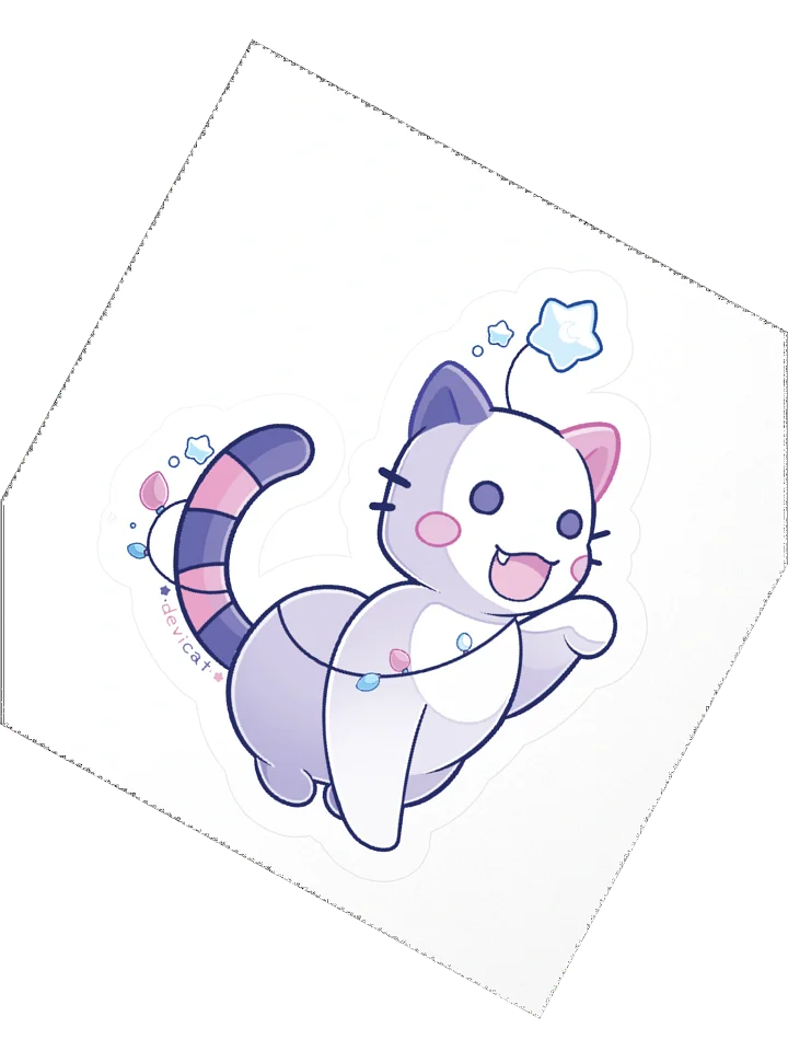 Sticker • CandiCat Star Lights • 2024 product image (4)